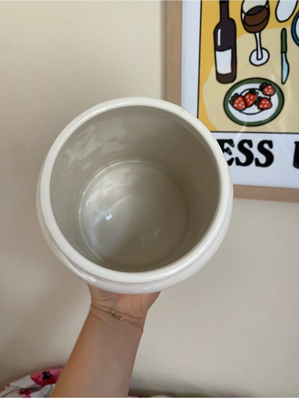 Rae Dunn - Dog treat Canister “Have a BALANCED meal”